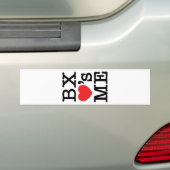 ❤ BUMPERSTICKER (Op auto)