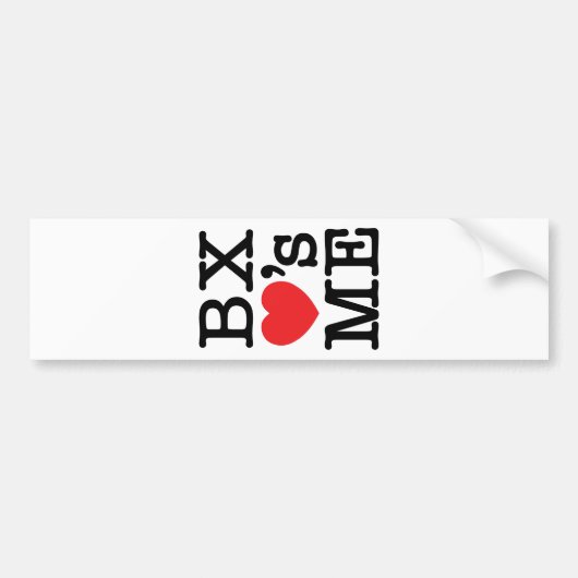 ❤ BUMPERSTICKER (Voorkant)