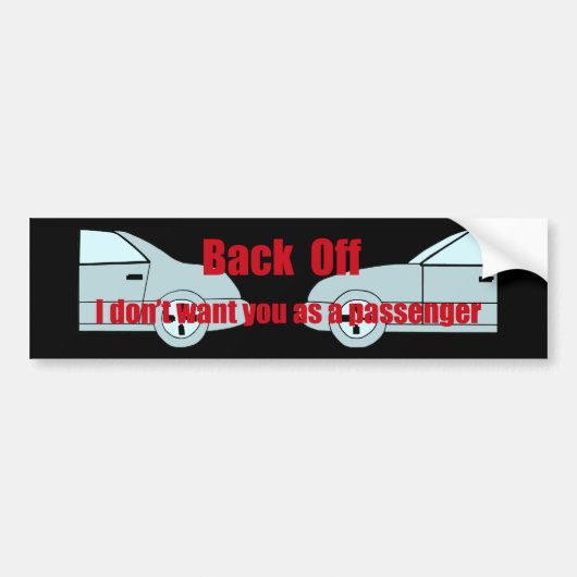 Bumpersticker (Voorkant)
