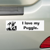 Bumpersticker (Op auto)