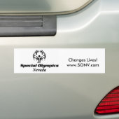 Bumpersticker (Op auto)