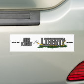 Bumpersticker (Op auto)