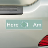 Bumpersticker (Op auto)