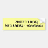 Bumpersticker (Voorkant)