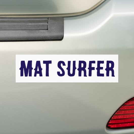 Bumpersticker (Op auto)