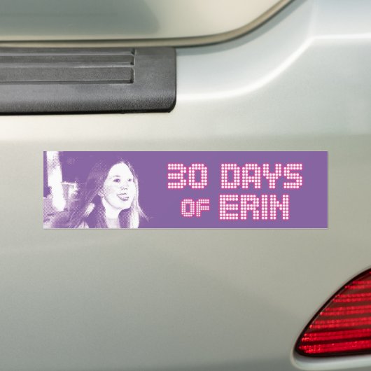 Bumpersticker (Op auto)