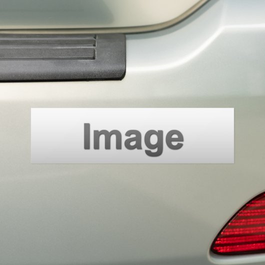 Bumpersticker (Op auto)