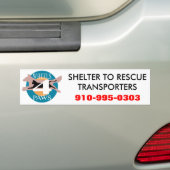 Bumpersticker (Op auto)