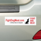 Bumpersticker (Op auto)