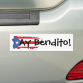 Bumpersticker (Op auto)