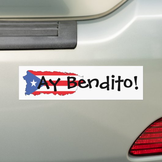 Bumpersticker (Op auto)