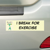 Bumpersticker (Op auto)