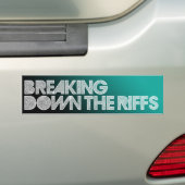 Bumpersticker (Op auto)