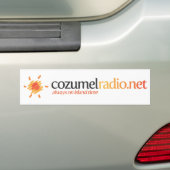 Bumpersticker (Op auto)