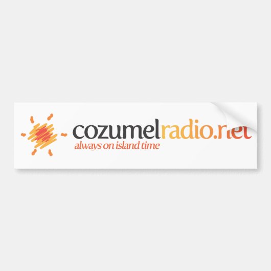 Bumpersticker (Voorkant)