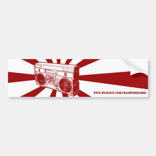 Bumpersticker (Voorkant)