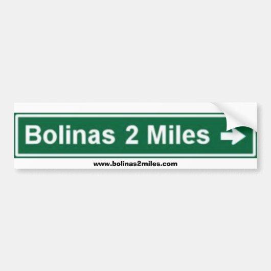 Bumpersticker (Voorkant)