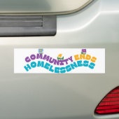 Bumpersticker (Op auto)