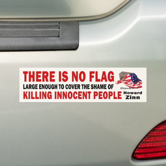 Bumpersticker (Op auto)