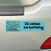 Bumpersticker (Op auto)