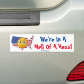 Bumpersticker (Op auto)