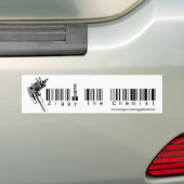 Bumpersticker (Op auto)
