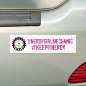 Bumpersticker (Op auto)