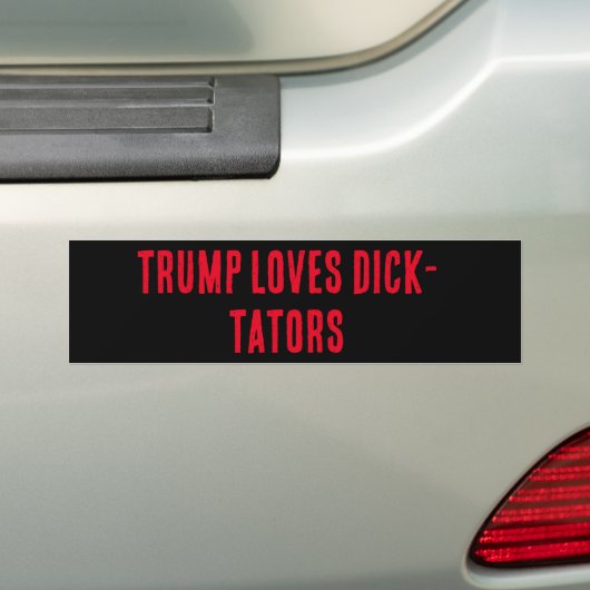 Bumpersticker (Op auto)