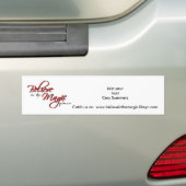 Bumpersticker (Op auto)