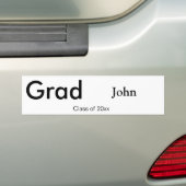 Bumpersticker (Op auto)