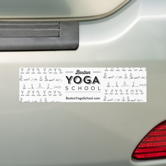 Bumpersticker (Op auto)