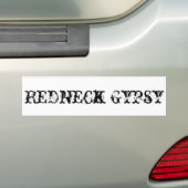 Bumpersticker (Op auto)