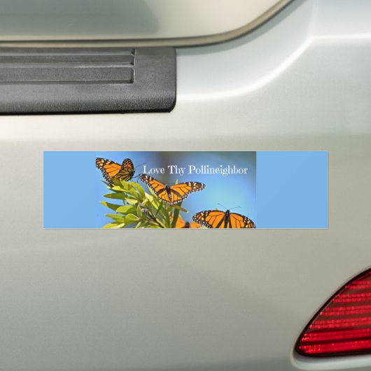 Bumpersticker (Op auto)