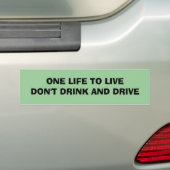 Bumpersticker (Op auto)