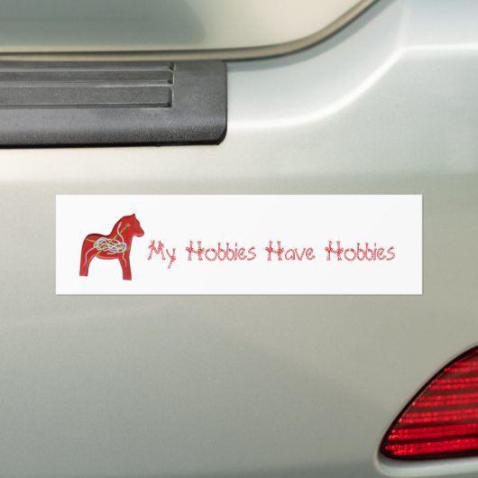 Bumpersticker (Op auto)