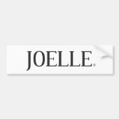 Bumpersticker (Voorkant)