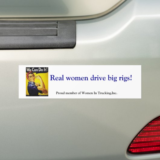Bumpersticker (Op auto)