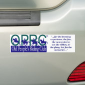 Bumpersticker (Op auto)