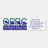 Bumpersticker (Voorkant)