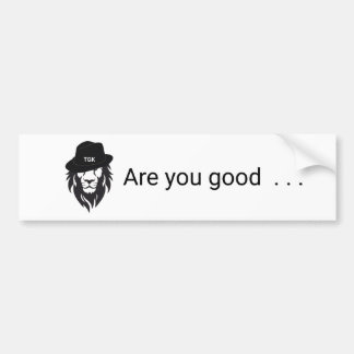 Bumpersticker