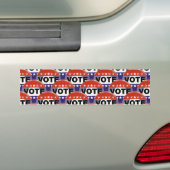 Bumpersticker (Op auto)