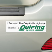 Bumpersticker (Op auto)
