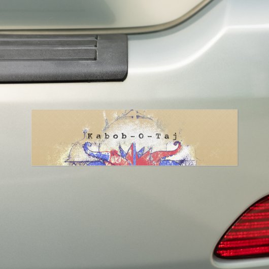 Bumpersticker (Op auto)