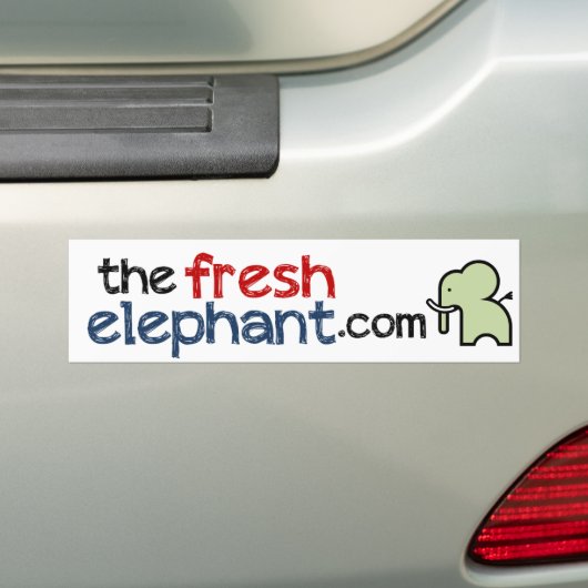 Bumpersticker (Op auto)