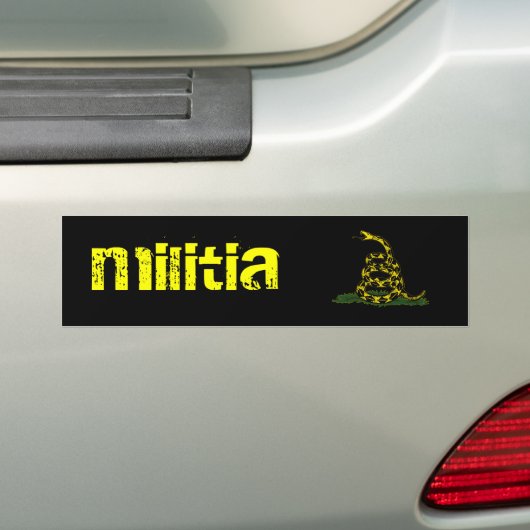 Bumpersticker (Op auto)