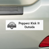 Bumpersticker (Op auto)