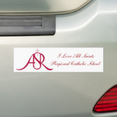 Bumpersticker (Op auto)