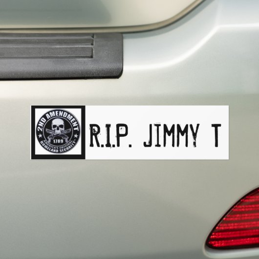 Bumpersticker (Op auto)