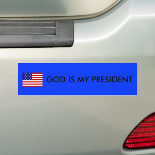 Bumpersticker (Op auto)