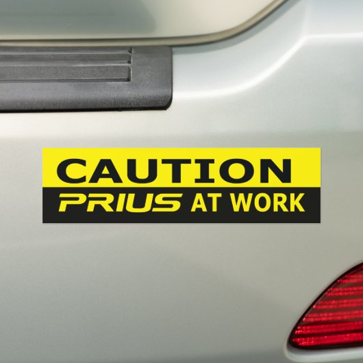 Bumpersticker (Op auto)